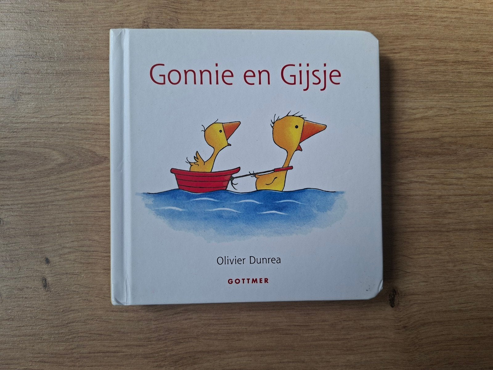 Gonnie en Gijsje - Olivier Dunrea (Gottmer), Ophalen of Verzenden, Zo goed als nieuw, 1 tot 2 jaar