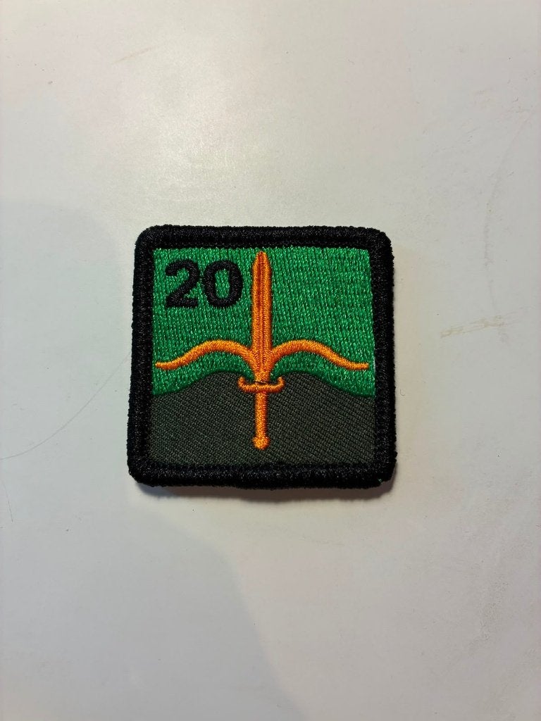 Patch / Borstembleem vierdaagse 2026 5x5, Verzamelen, Verzenden, Landmacht, Nederland, Embleem of Badge