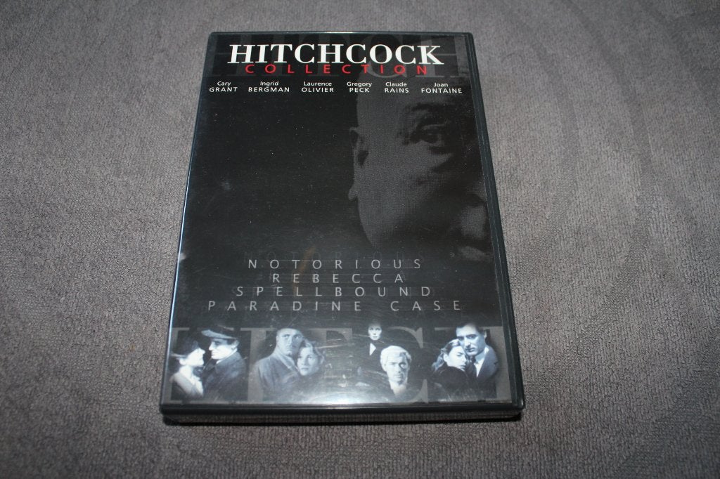 DVD Alfred Hitchcock 4 films oa Spellbound, Nederlands, Ophalen of Verzenden, Thrillers en Misdaad, Gebruikt