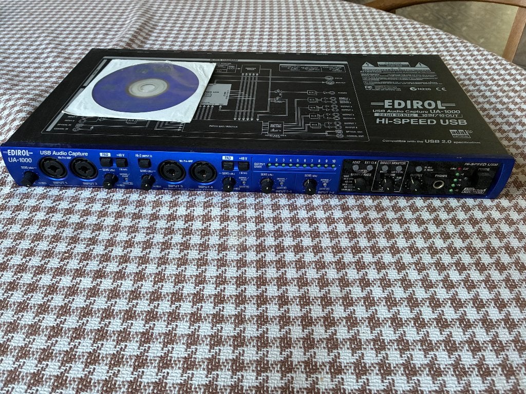 Audio interface edirol UA-1000, Ophalen of Verzenden, Gebruikt