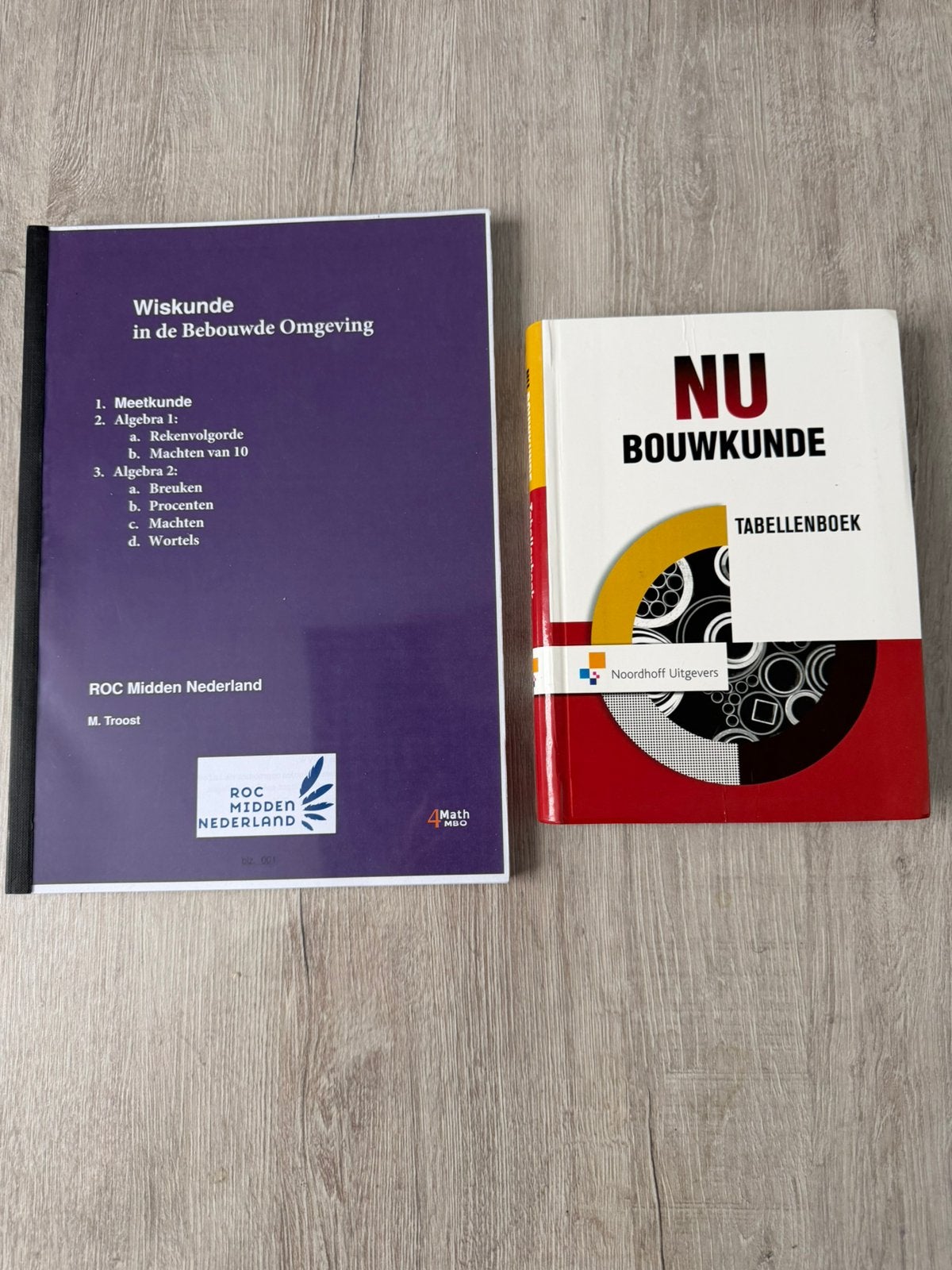 Bouwkunde boeken MBO 4, Boeken, Ophalen of Verzenden, Beta, Zo goed als nieuw, MBO
