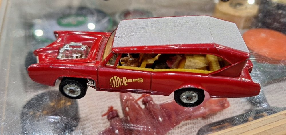 The Monkees Red Monkee mobile, Corgi CC52405, schaal 1:87., Gebruikt, Auto, Corgi, .
