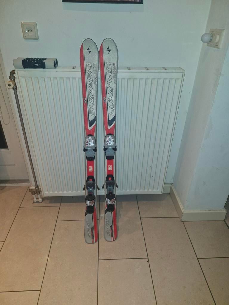 Blizzard Stratos kinder ski 120 cm, Sport en Fitness, Gebruikt, 100 tot 140 cm, Ski's, Ophalen