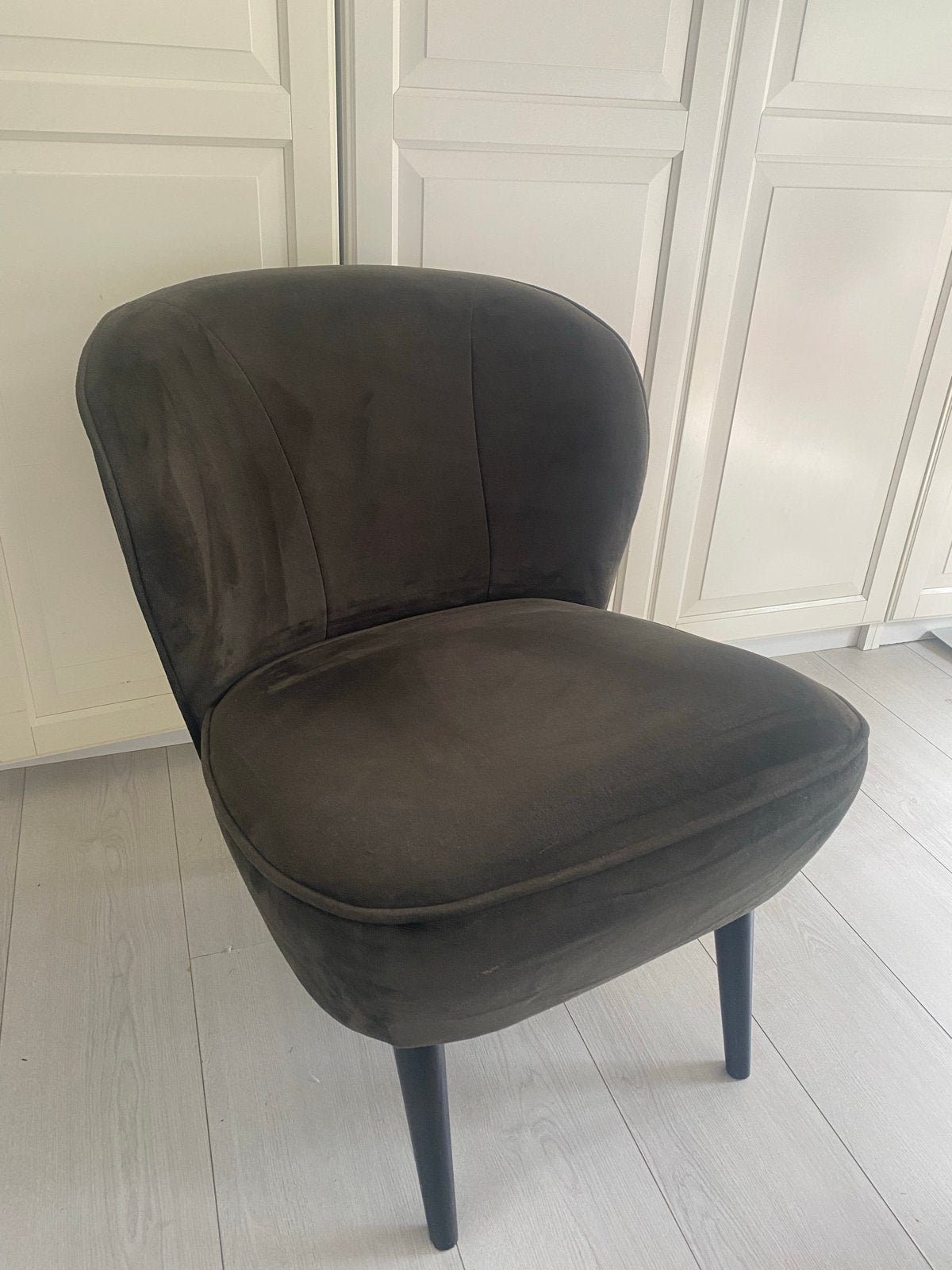 Mooie olijfgroene stoel van Karwei, Ophalen, Gebruikt, Overige kleuren, Eén