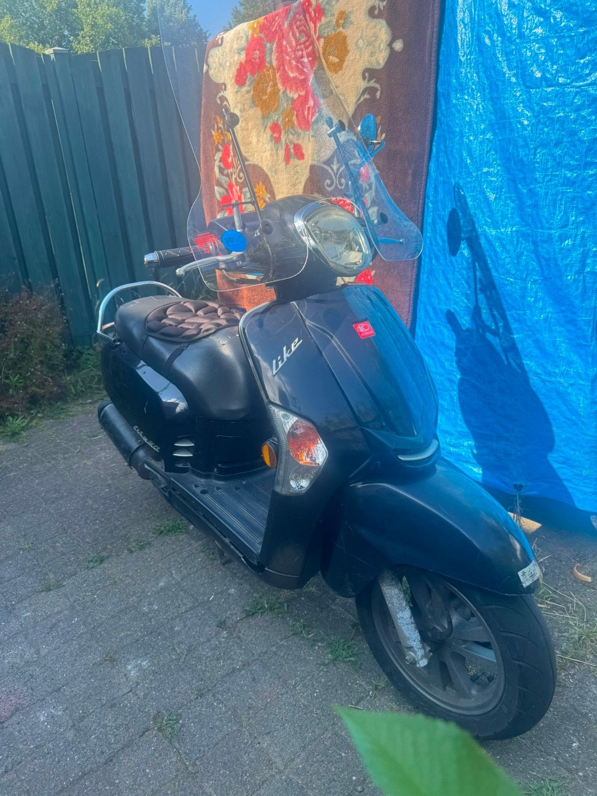 Kymco Like 50cc 2-takt scooter - Blauw kenteken, Fietsen en Brommers, Scooters | Kymco, Ophalen, Gebruikt, Maximaal 45 km/u, Like
