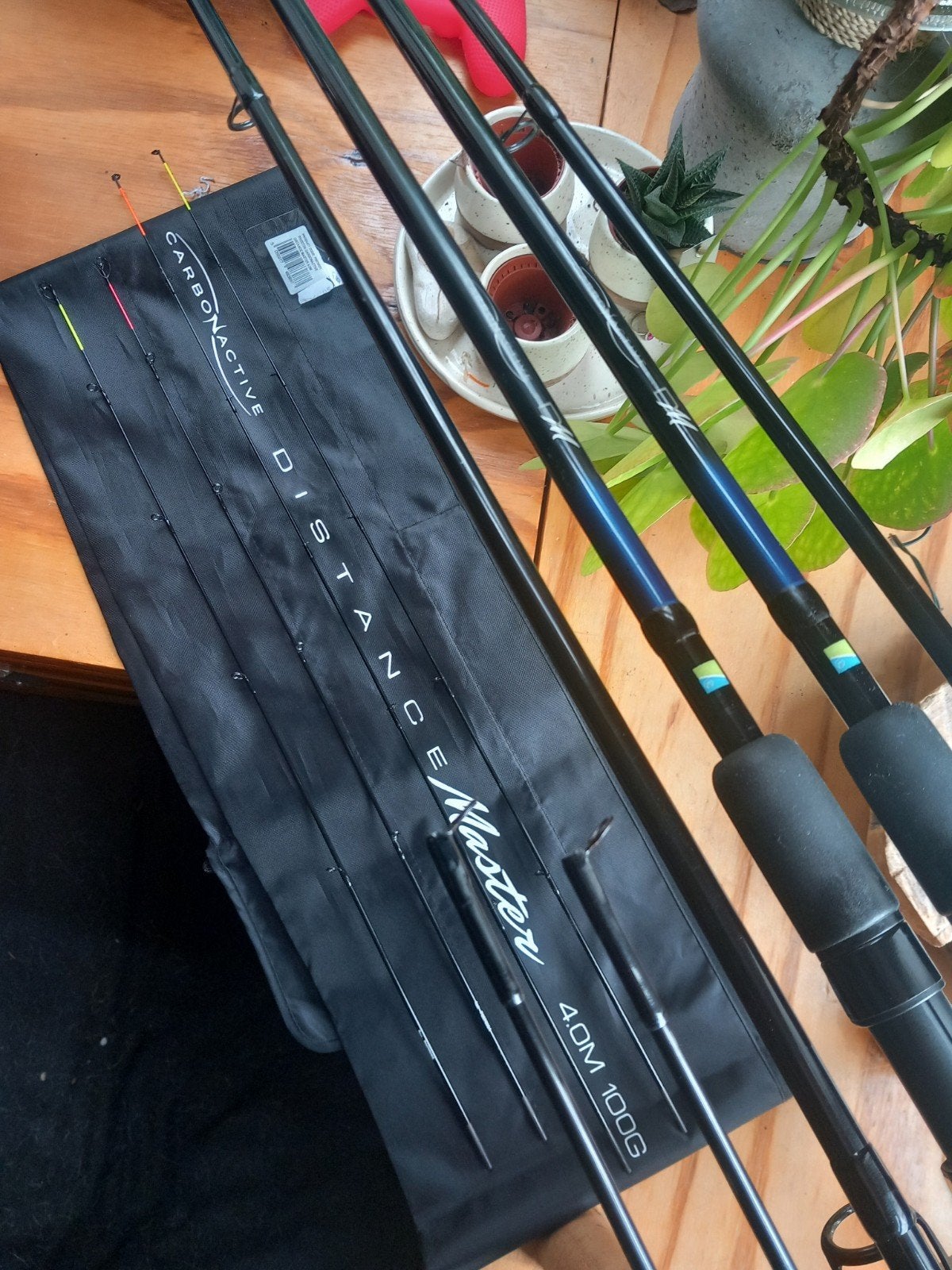 2 prachtige Preston Distance Masters >> 4 meter., Ophalen, Gebruikt, Werphengel