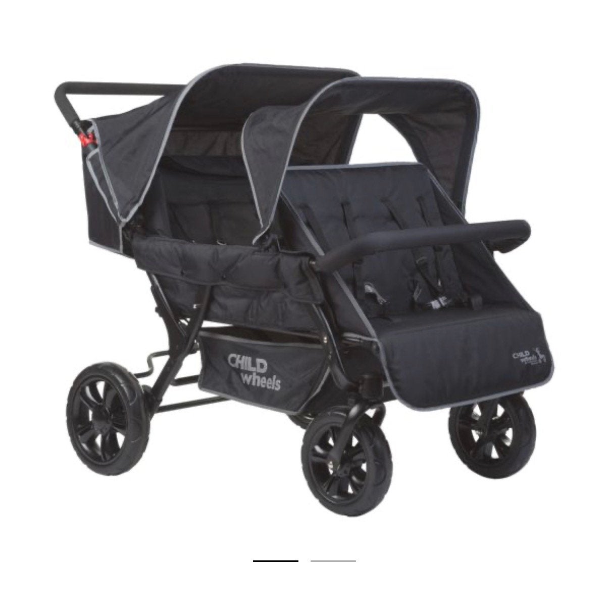 Gezocht Meerling of vierling wagen/ buggy, Ophalen, Gebruikt, Regenhoes
