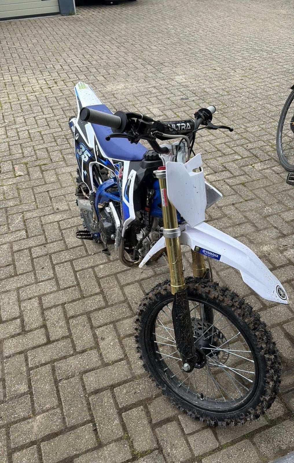 Ultra 125cc 4 takt pitbike dirtbike schakel, Ophalen, 125 cc, Schijfrem, Pitbike