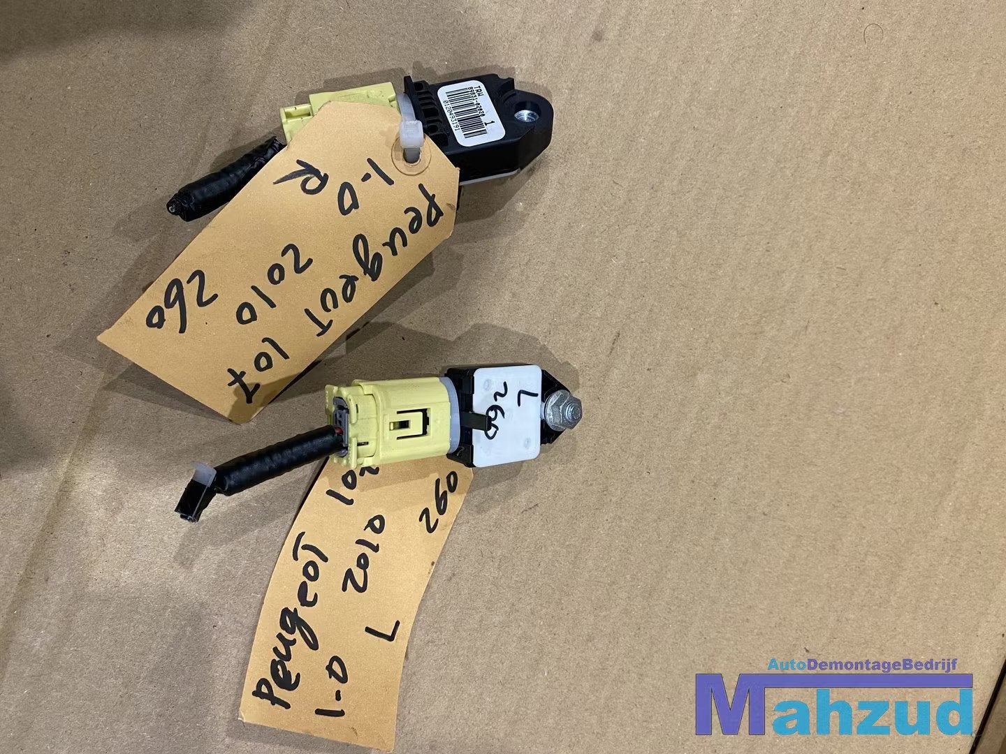 PEUGEOT 107 AYGO C1 Airbag crash sensor links rechts 8983102, Auto-onderdelen, Taurusavenue 1
2132 LS  Hoofddorp, NL, Gebruikt