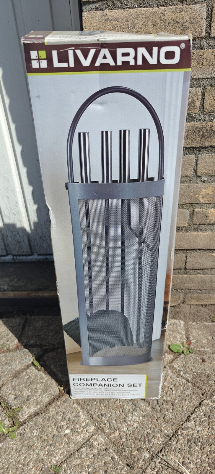 Openhaardset, Ophalen, Nieuw