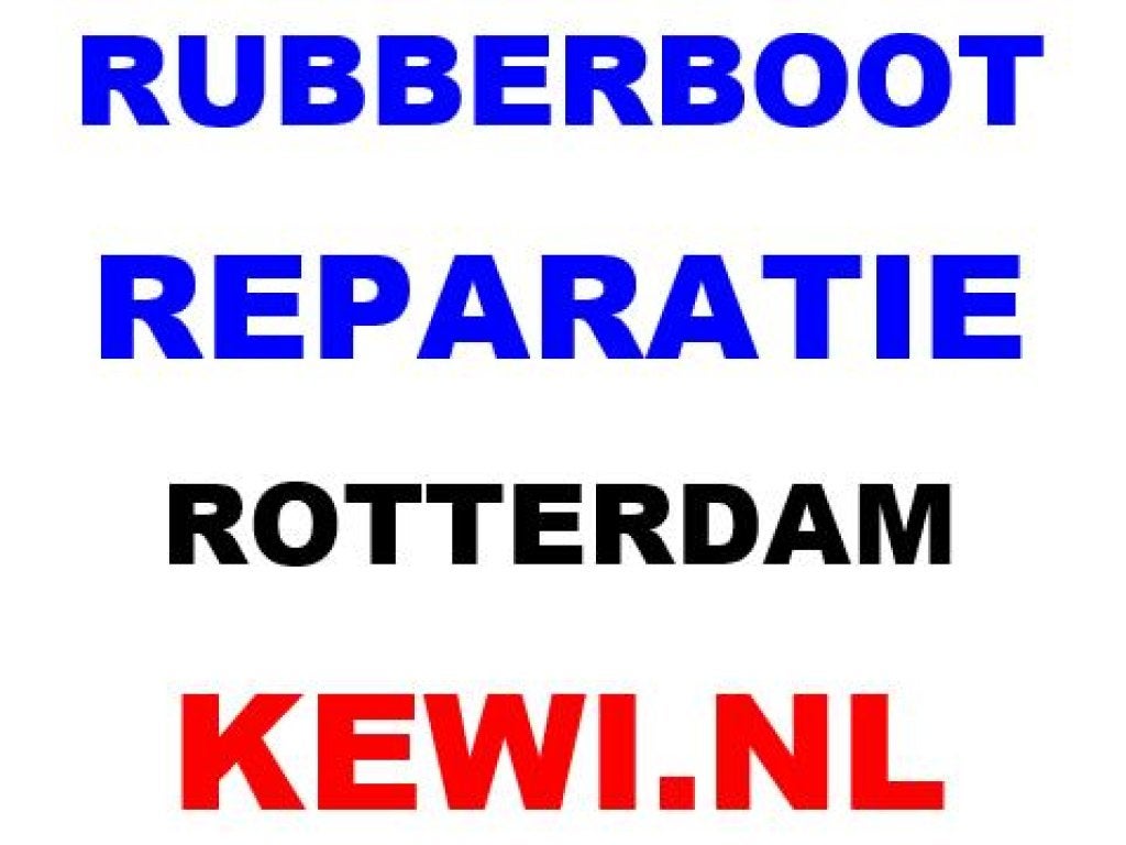 REPARATIE RUBBERBOOT --- REPARATIE RIB ROTTERDAM