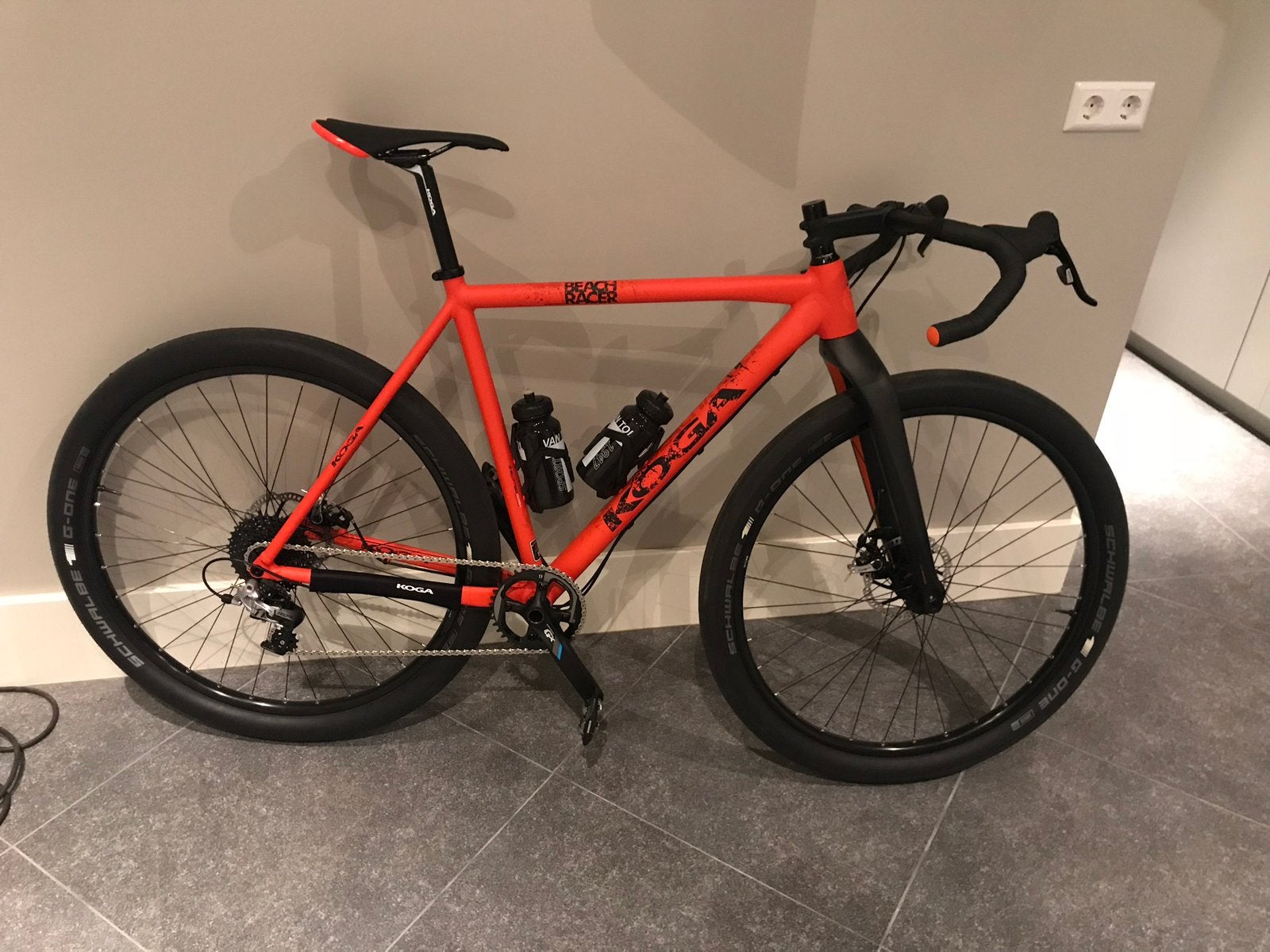 Koga Beach Racer mt 56, Zo goed als nieuw, Schijfrem, 53 tot 57 cm, Ophalen