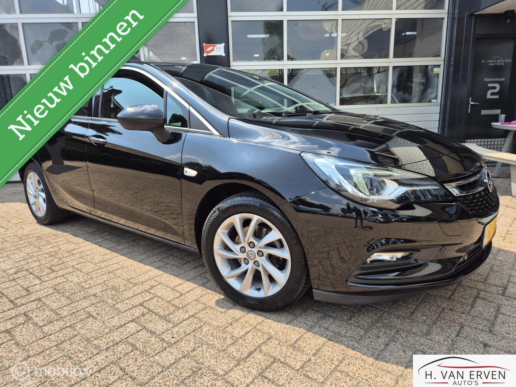 Opel Astra 1.4 Turbo Innovation 580OOKM NAP! NAVI LED PDC, 150 pk, 620 kg, Zwart, Origineel Nederlands