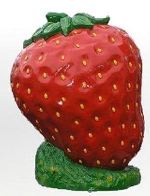 Aardbei 70 cm - aarbei polyester, Ophalen, HorecaBeelden, Overige typen, Nieuw