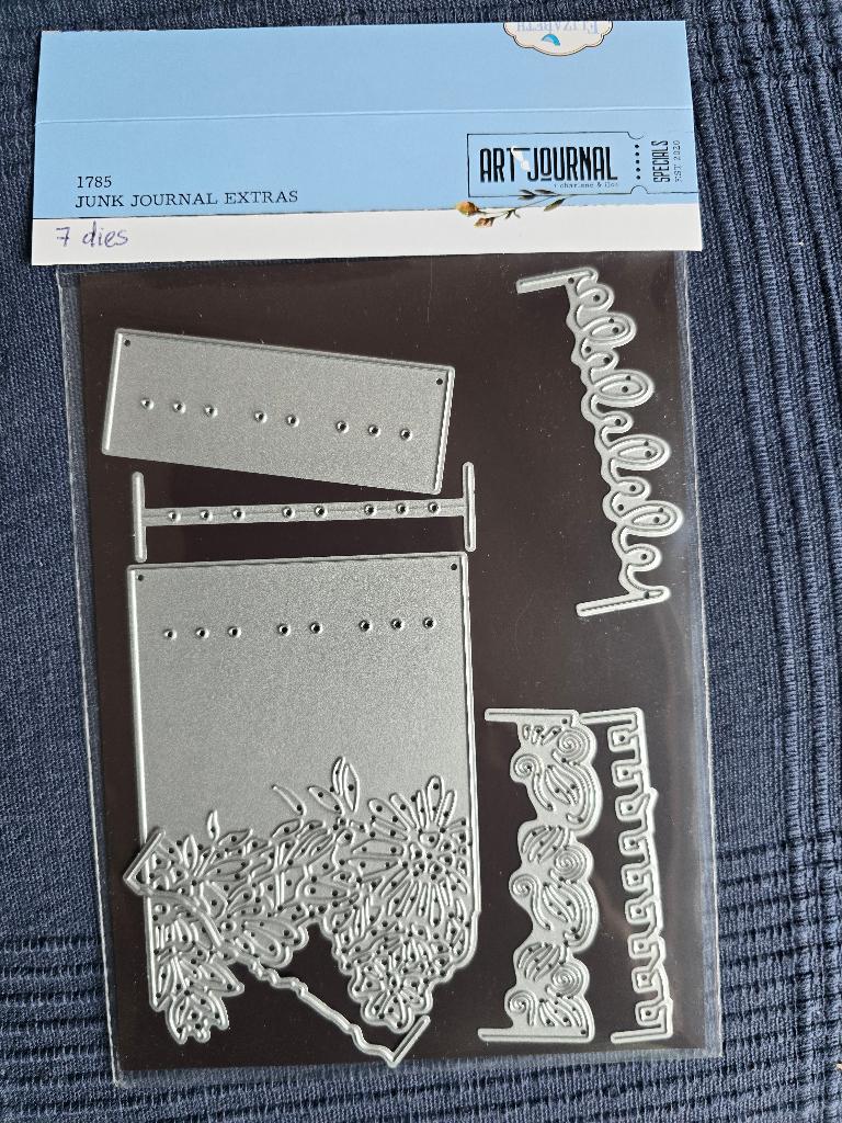 Elisabeth craft design, art journal 1785 Junk journal extras, Hobby en Vrije tijd, Scrapbooking, Ophalen of Verzenden, Nieuw, Frame of Mal