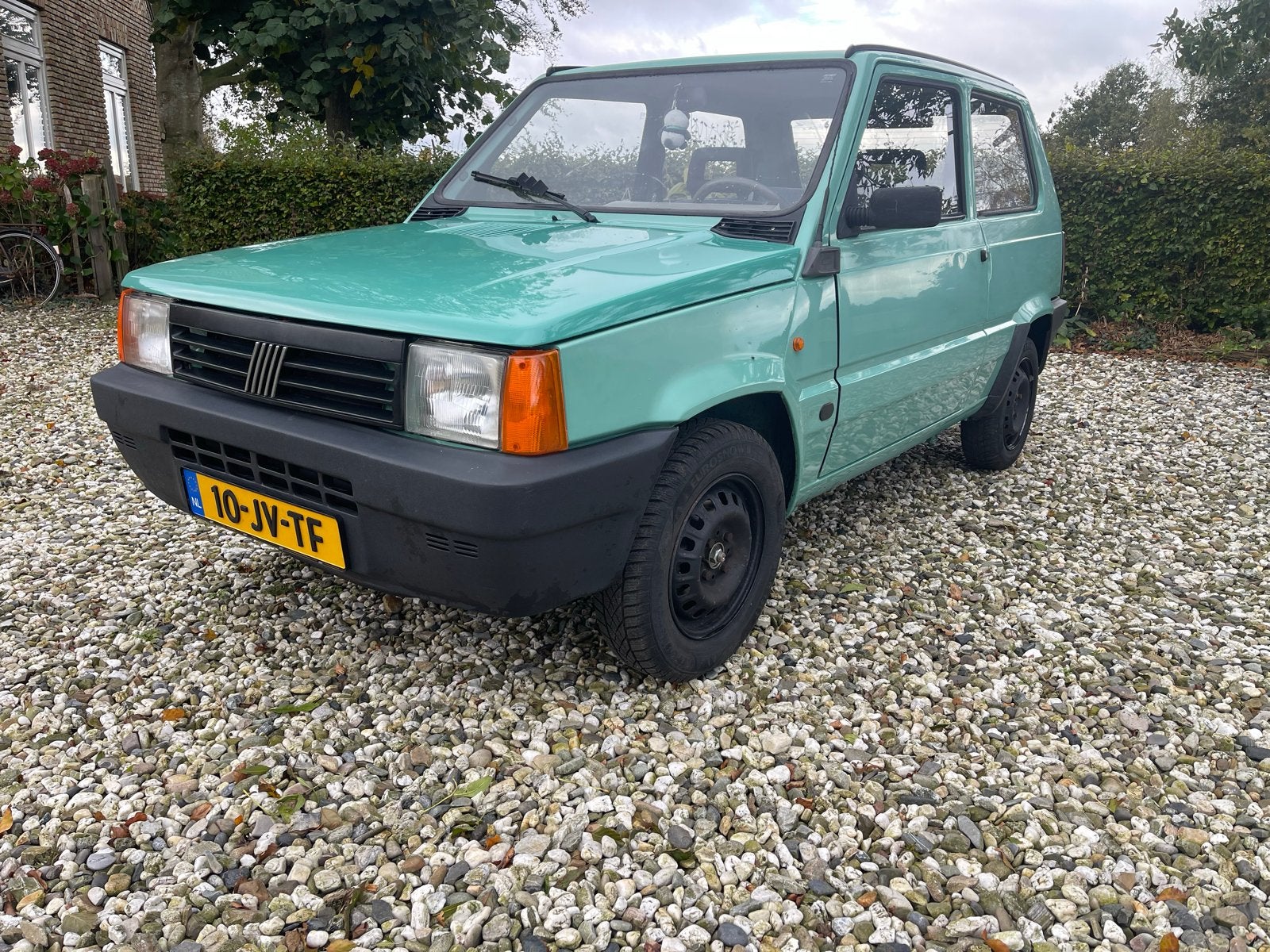 Fiat Panda 1.1 young 2002 Groen, Voorwielaandrijving, 54 pk, Origineel Nederlands, Handgeschakeld