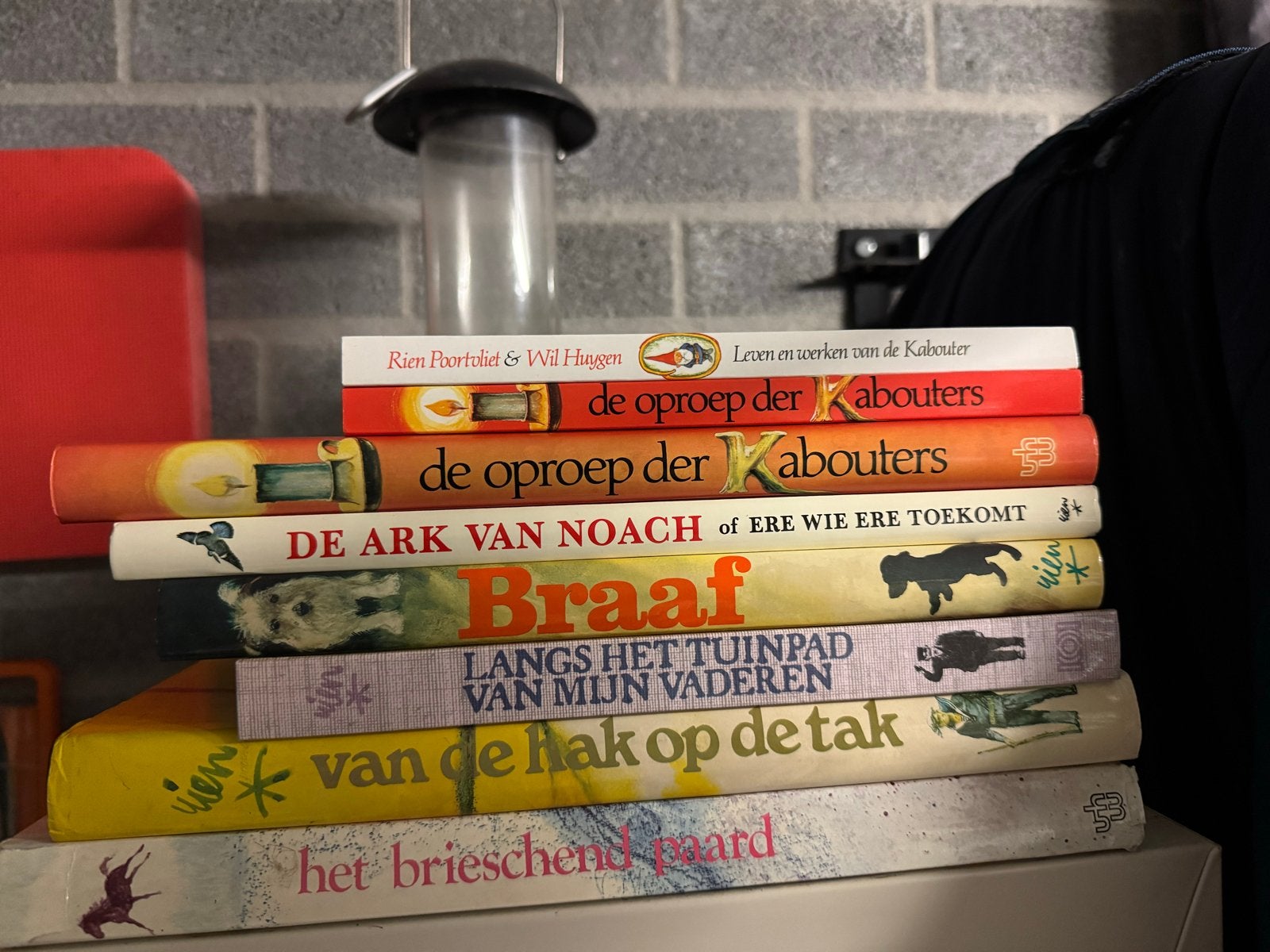 8 boeken: Rien Poortvliet, Ophalen, Gelezen, Nederland
