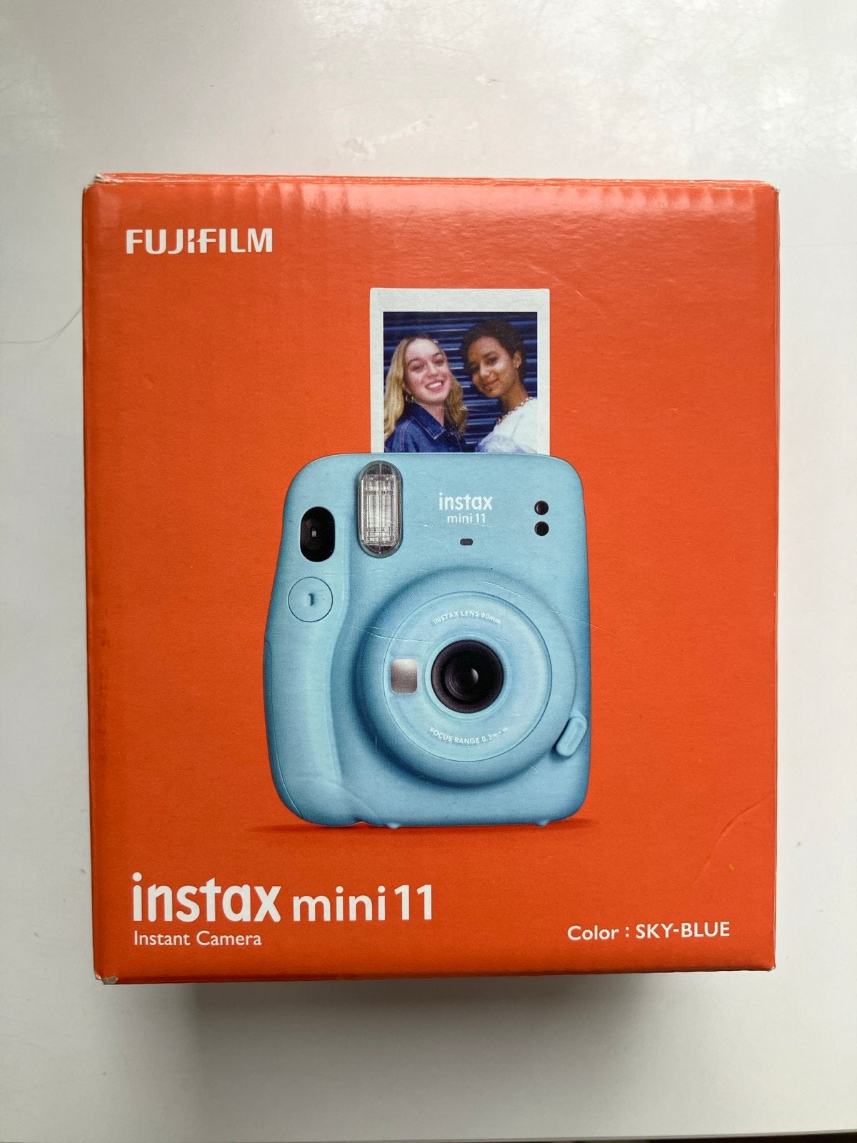 Fujifilm Instax Mini 11 Sky Blue - Nieuw in doos, Nieuw, Instant camera, Ophalen of Verzenden, Fujifilm