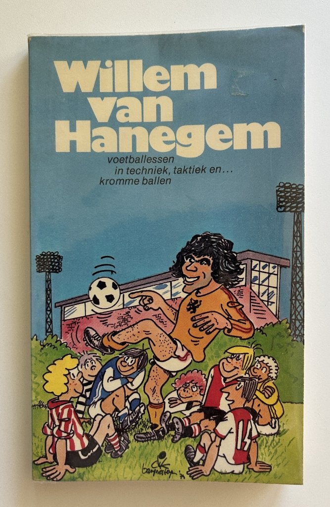 Willem van Hanegem - Voetballessen (1974), Ophalen of Verzenden, Gebruikt, Feyenoord, Boek of Tijdschrift