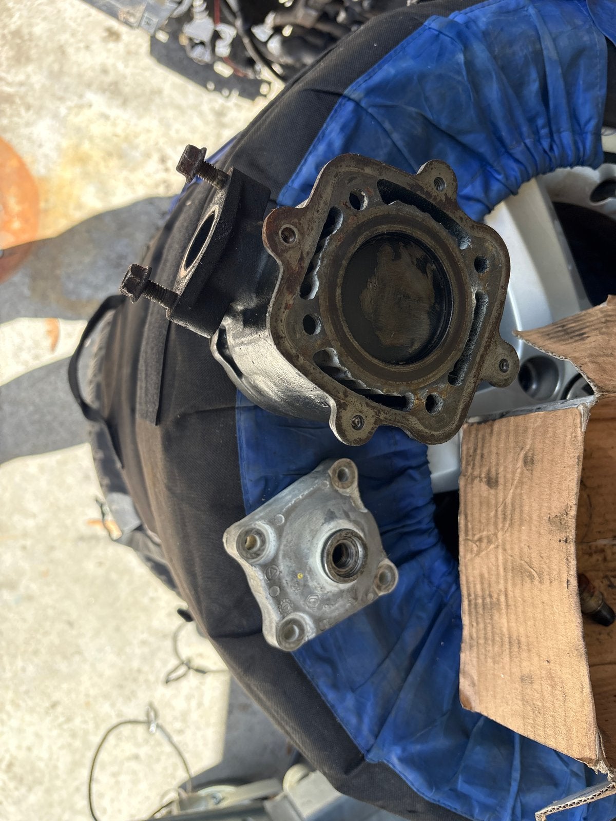 Gebruikte Cilinderset Gilera Runner 125cc, Ophalen of Verzenden, Gebruikt