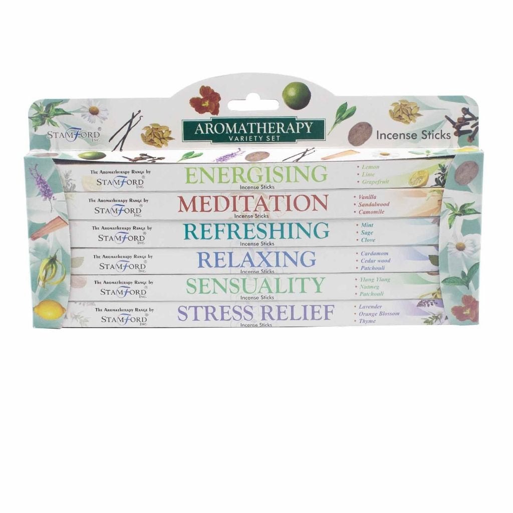 Stamford Incense Gift Set – Aromatherapy 130 g/set, Geurverspreider, Bruin, Verzenden, Overige merken