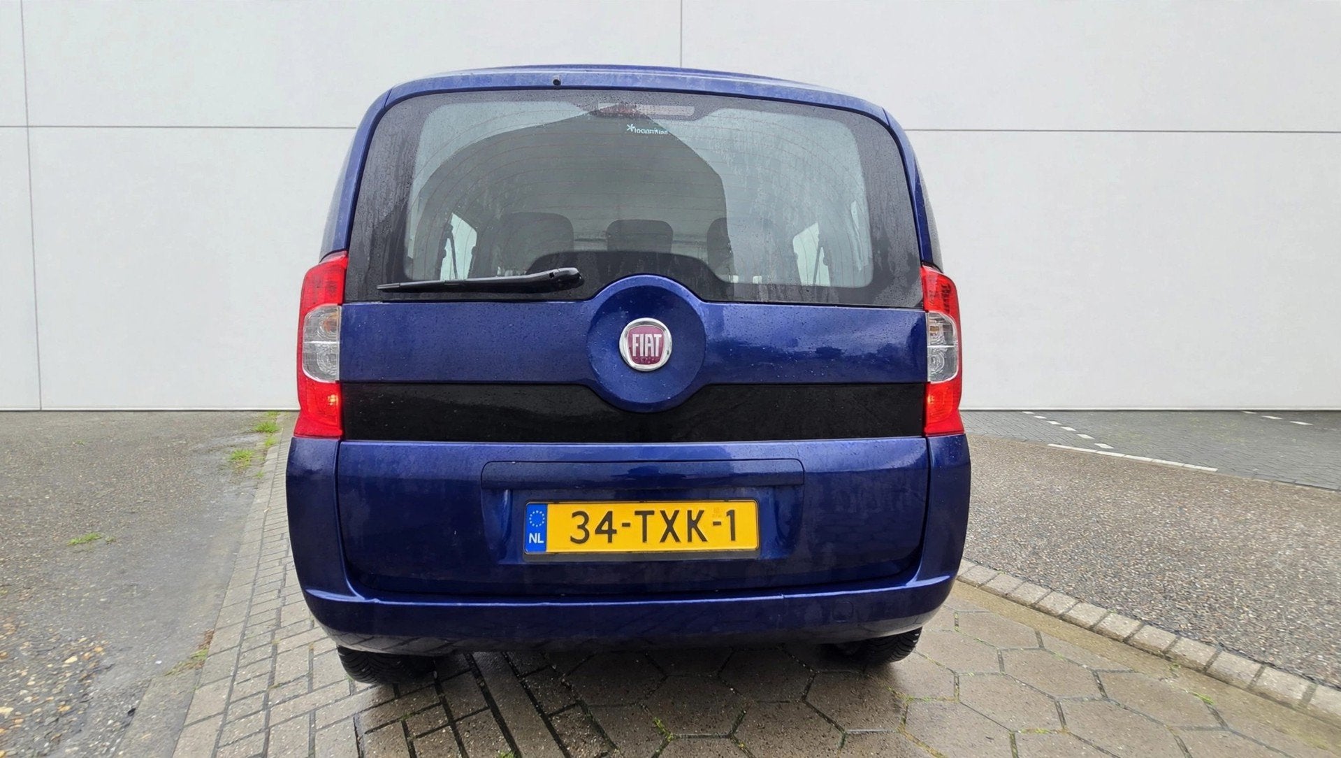 Fiat Qubo 1.4 Actual*1e eig*lage km 75000 nap*apk*airco*rijd, Auto's, Voorwielaandrijving, Euro 5, 15 km/l, Verwarmde buitenspiegels