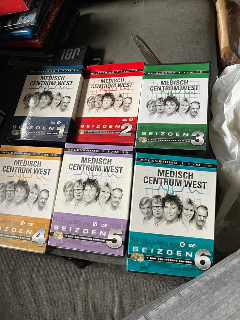 Medisch Centrum West Seizoenen 1-6 DVD Boxset, Cd's en Dvd's, Gebruikt, Boxset, Drama, Ophalen of Verzenden