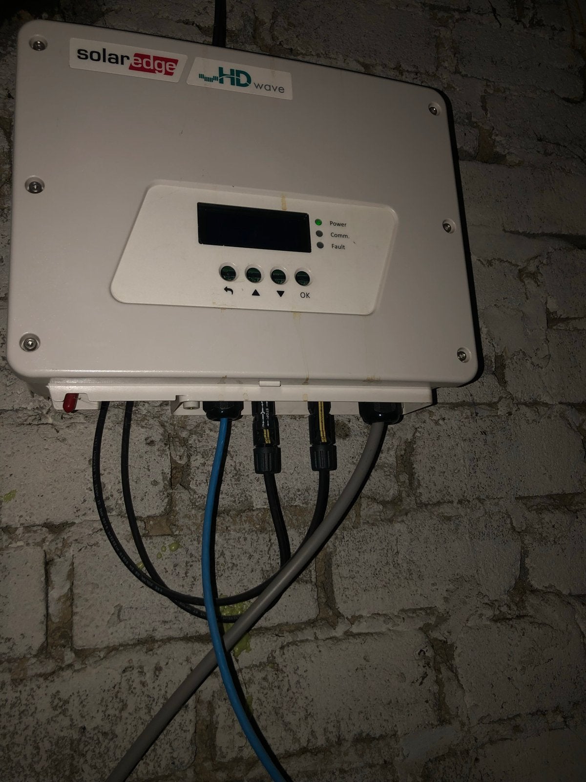 SolarEdge SE3000H HD Wave omvormer, Ophalen of Verzenden, Zo goed als nieuw, Overige typen, 200 wattpiek of meer