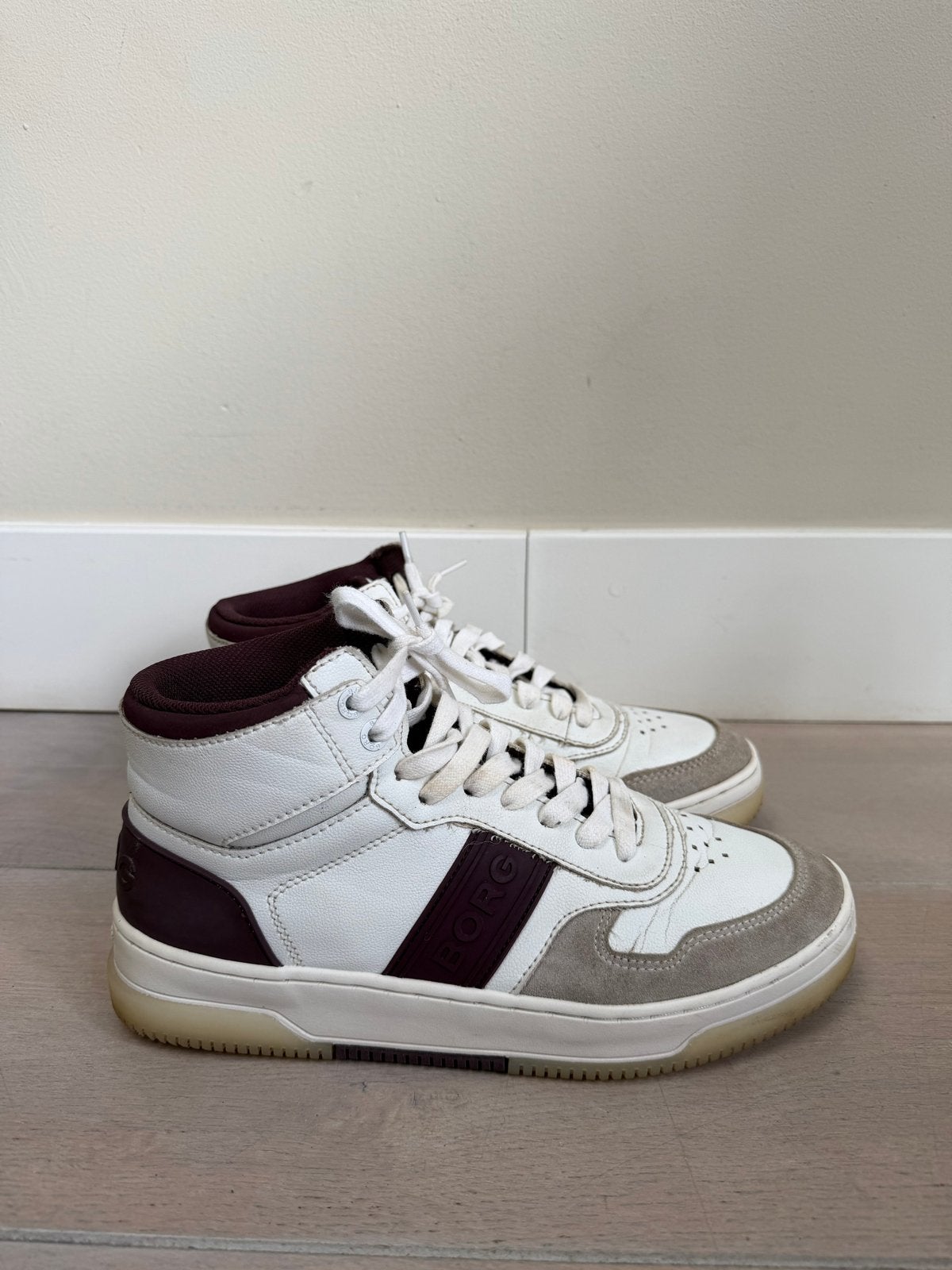 Björn Borg hoge sneakers maat 40, Kleding | Dames, Ophalen of Verzenden, Gedragen, Wit, Sneakers of Gympen
