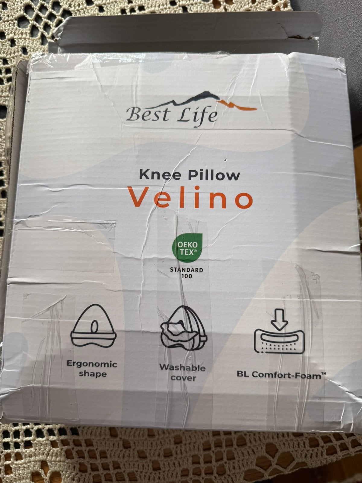 Best Life Knie kussen, Ophalen of Verzenden, Zo goed als nieuw