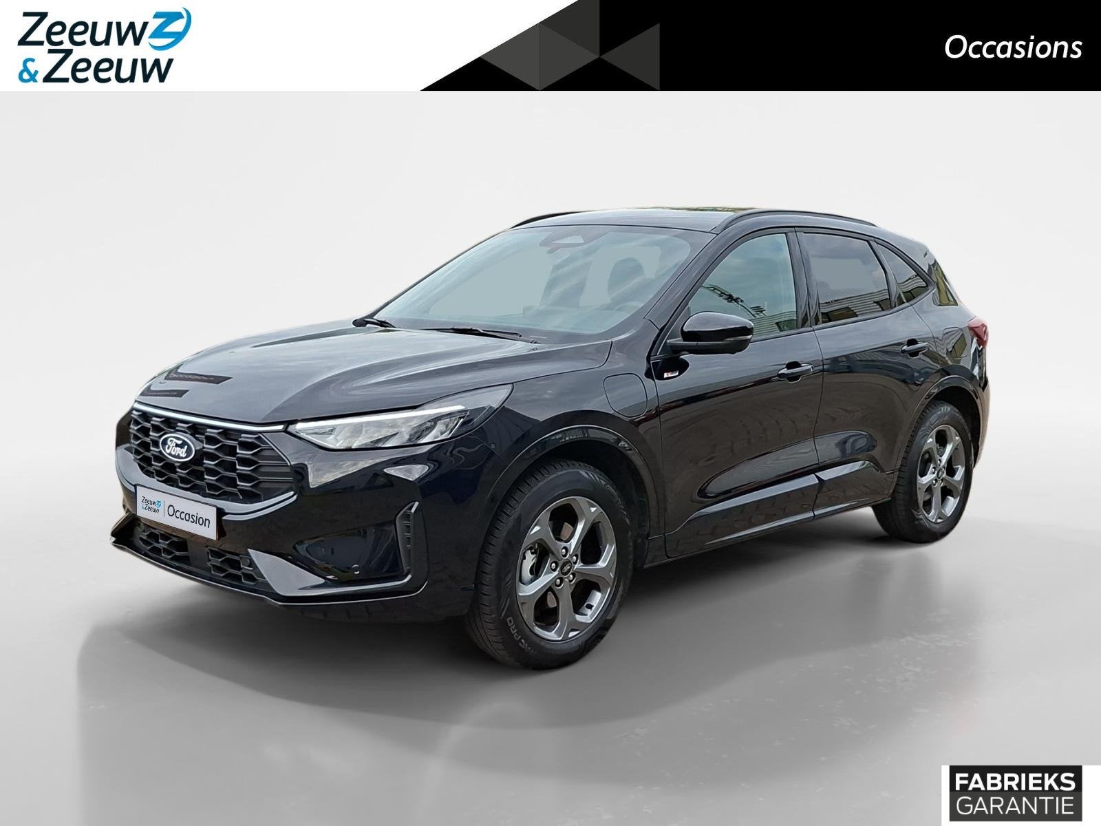 Ford Kuga 2.5 PHEV ST-Line | Winterpack | Driver assistance, Auto's, 12 maanden, Gebruikt, Zwart, Bedrijf