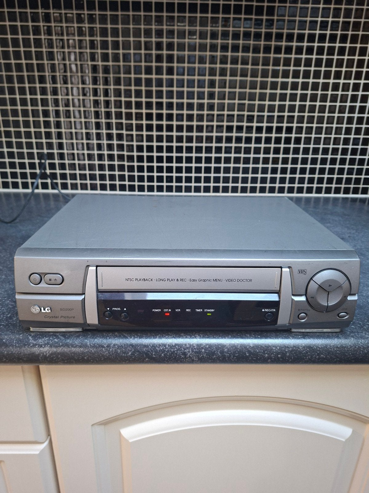 videorecorder voor grote cassettes, Audio, Tv en Foto, Videospelers, Ophalen, Gebruikt, VHS-speler of -recorder