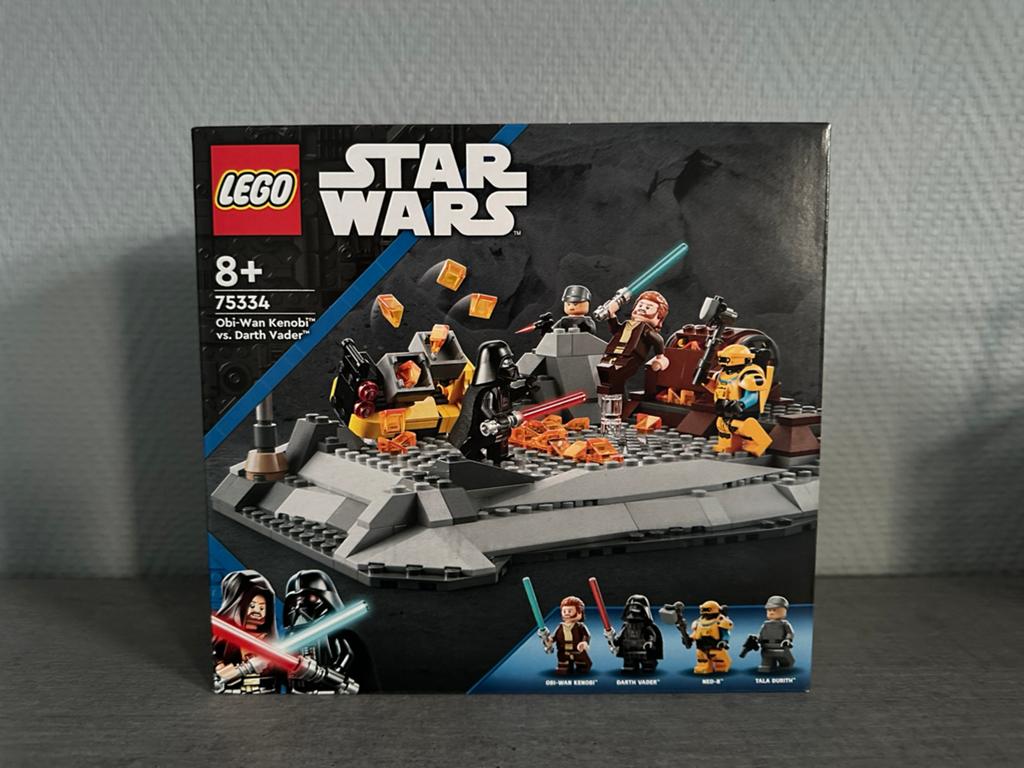 LEGO Star Wars 75334 Obi-Wan Kenobi vs. Darth Vader, Star Wars, Lego, Nieuw, Ophalen of Verzenden