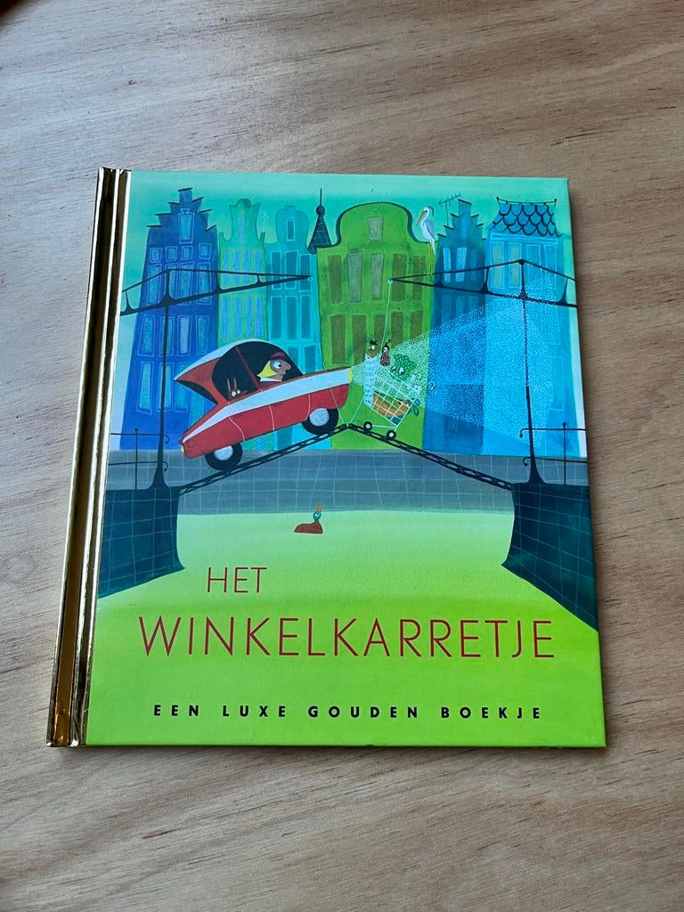 Het Winkelkarretje - Een Luxe Gouden Boekje, Ophalen of Verzenden, Nieuw, Fictie algemeen