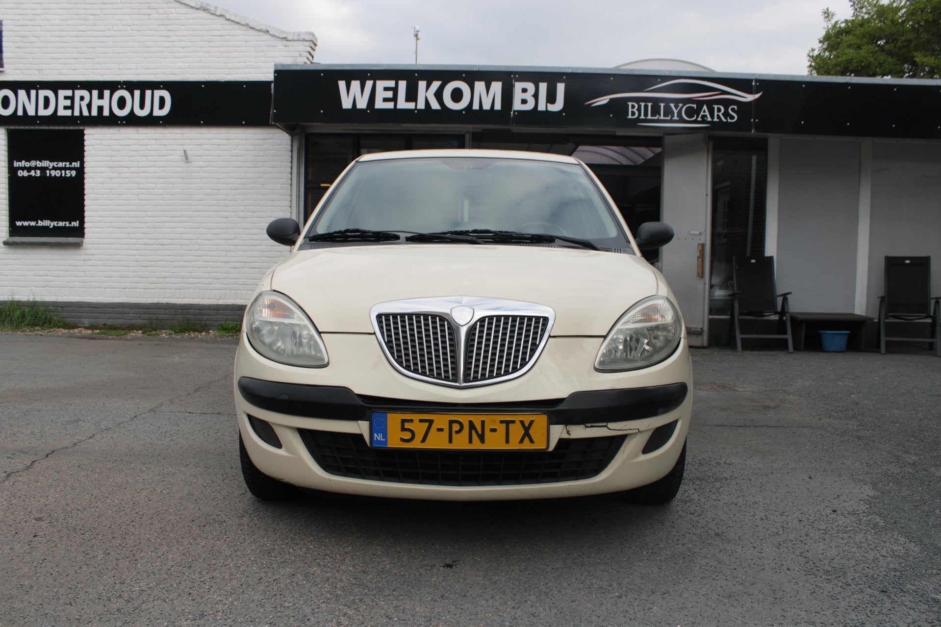 Lancia Ypsilon 1.2 / APK Nieuw / Elektrische ramen, Auto's, Voorwielaandrijving, Stof, Gebruikt, Wit
