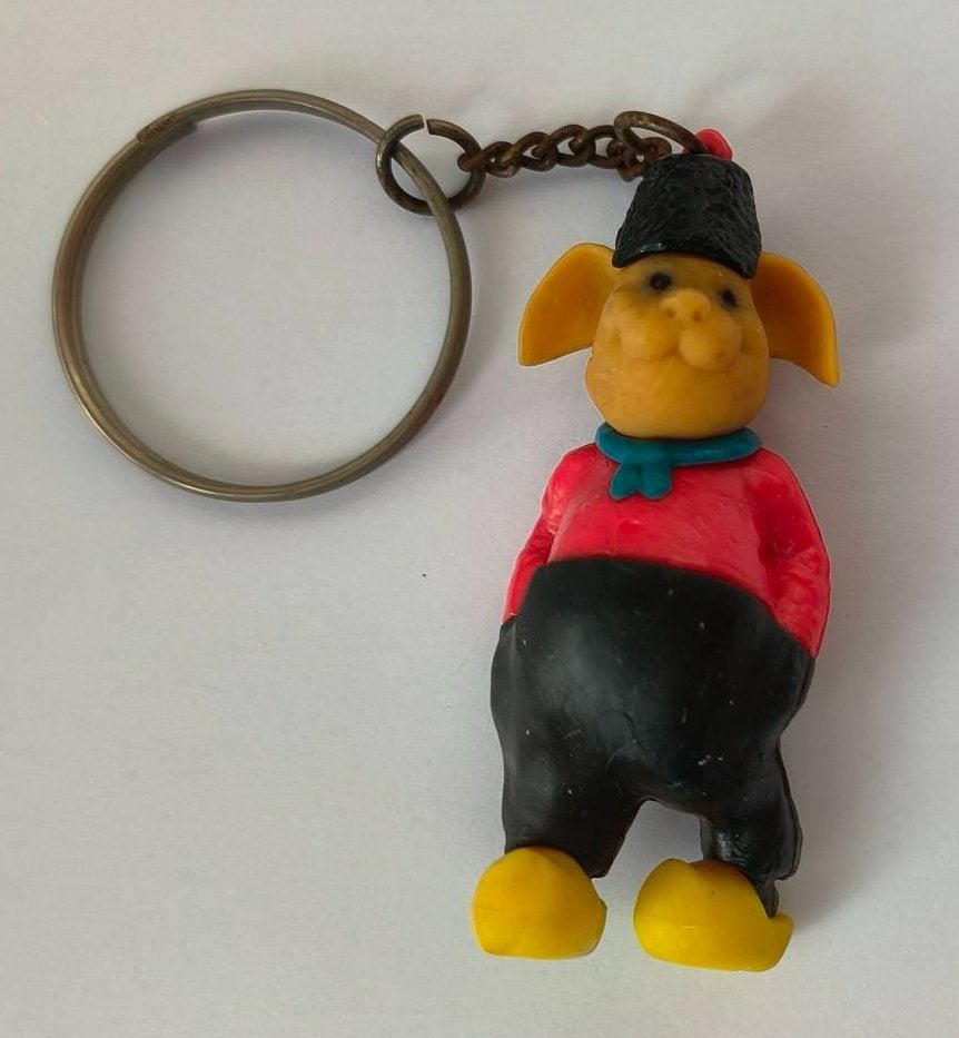 Sjoerd de visboer ( uit Flipje ) sleutelhanger, Ophalen of Verzenden, Zo goed als nieuw, Knuffel of Figuurtje
