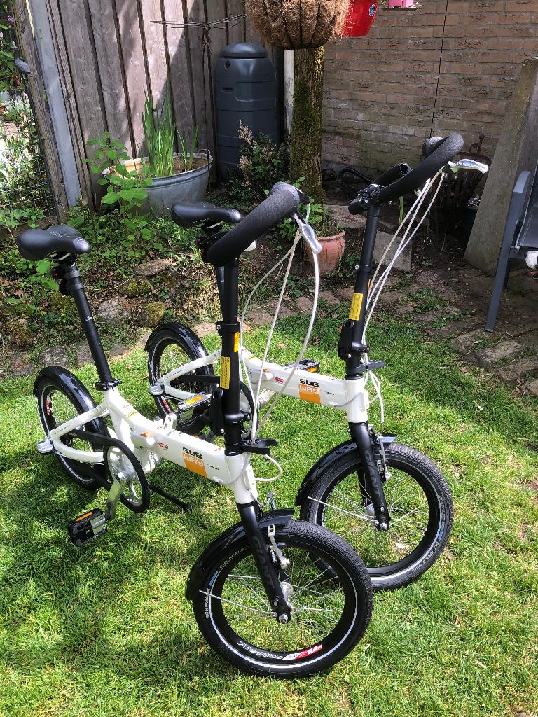 Set Giant Subway vouwfietsen, Overige merken, 16 tot 18 inch, Versnellingen, Ophalen of Verzenden