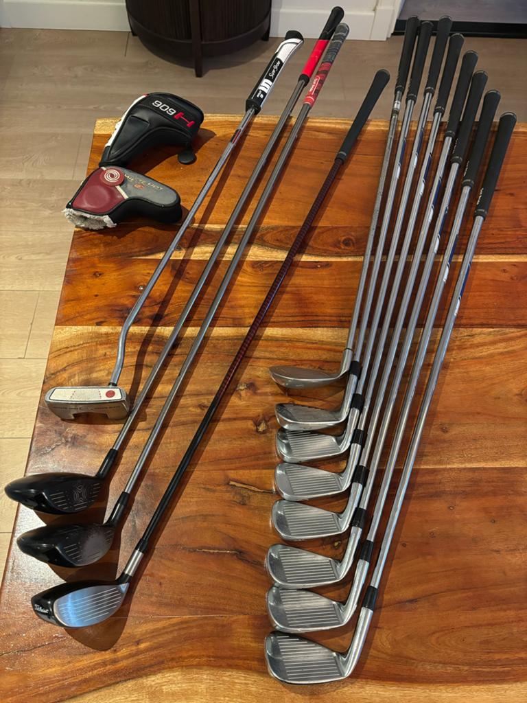 Complete Heren Golfset: Callaway, Titleist, Ophalen of Verzenden, Gebruikt, Set, Overige merken