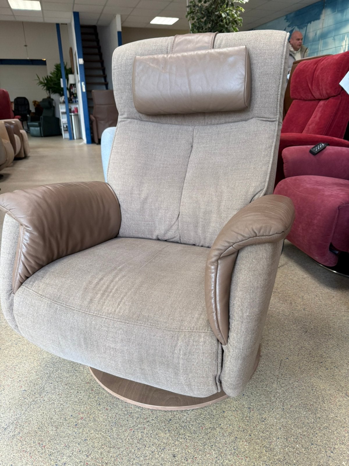 Prominent sta op stoel relax fauteuil gratis bezorging