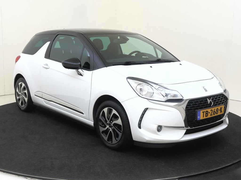 DS 3 1.2 PureTech So Chic | Lichtmetalen velgen | Airconditi, Stof, Gebruikt, 1199 cc, 82 pk