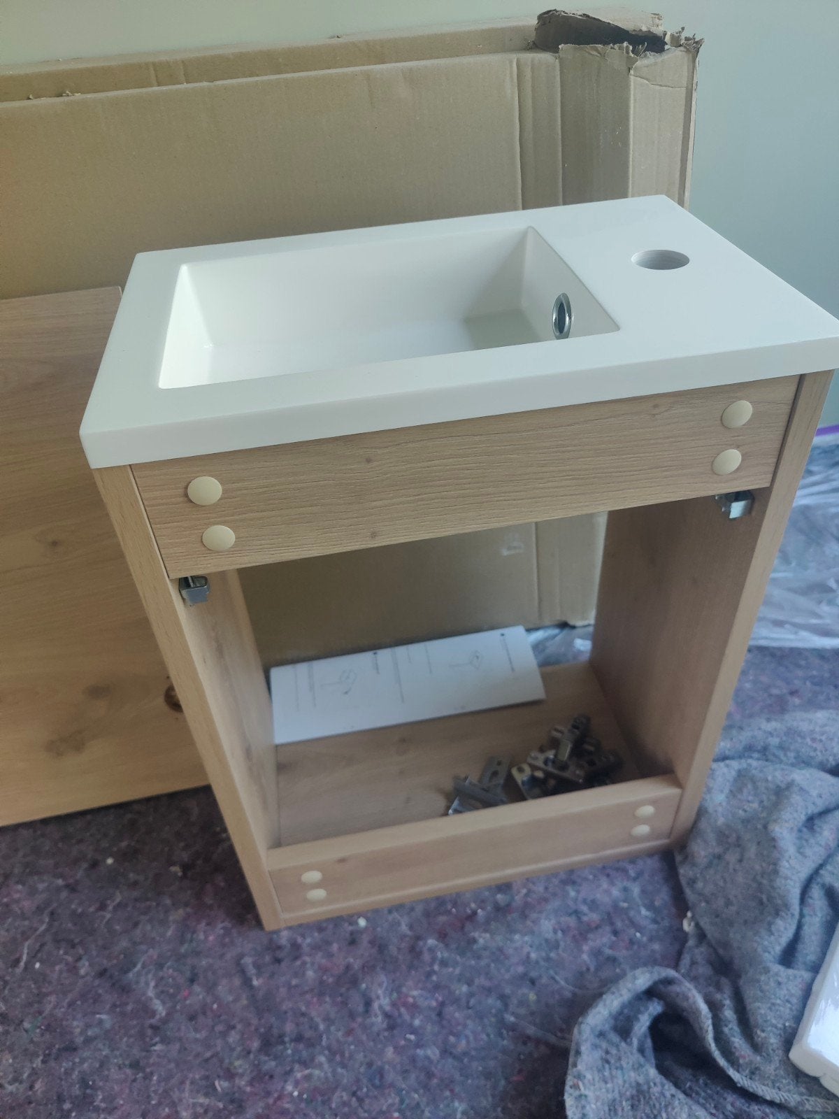 Modulo Pico Toiletmeubel fonteinset Maxaro, Ophalen, Minder dan 50 cm, Nieuw, Minder dan 100 cm