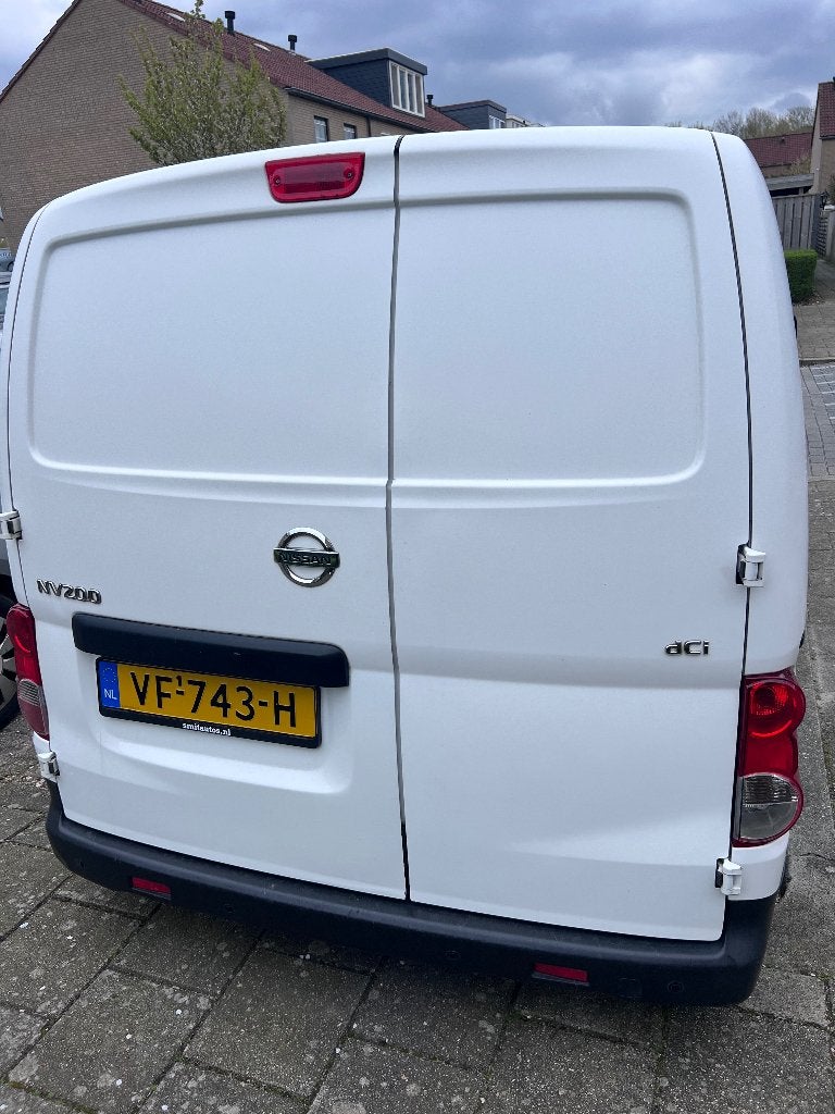 Nissan Nv200 1.5 D 66KW 2013, Auto's, Bestelauto's, Voorwielaandrijving, Stof, 1290 kg, Wit