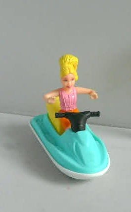 McDonalds 2005 # Polly Pocket + waterscooter, Ophalen of Verzenden, Zo goed als nieuw