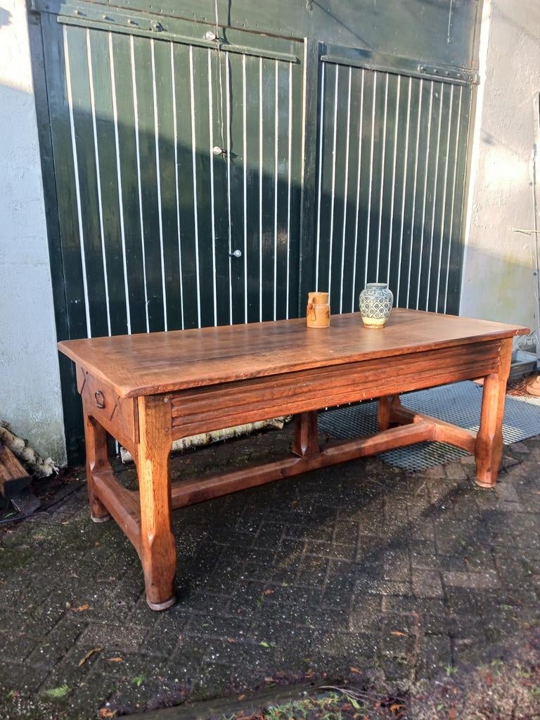 Boerentafel uit Frankrijk, Antiek en Kunst, Antiek | Meubels | Tafels, Ophalen