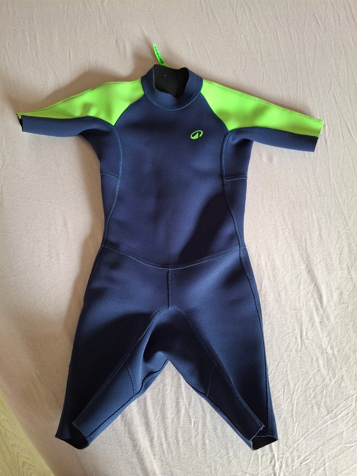 Shorty wetsuit 130-140cm zgan, Watersport en Boten, Watersportkleding, Wetsuit, Kind, Tribord Decathlon, Ophalen of Verzenden