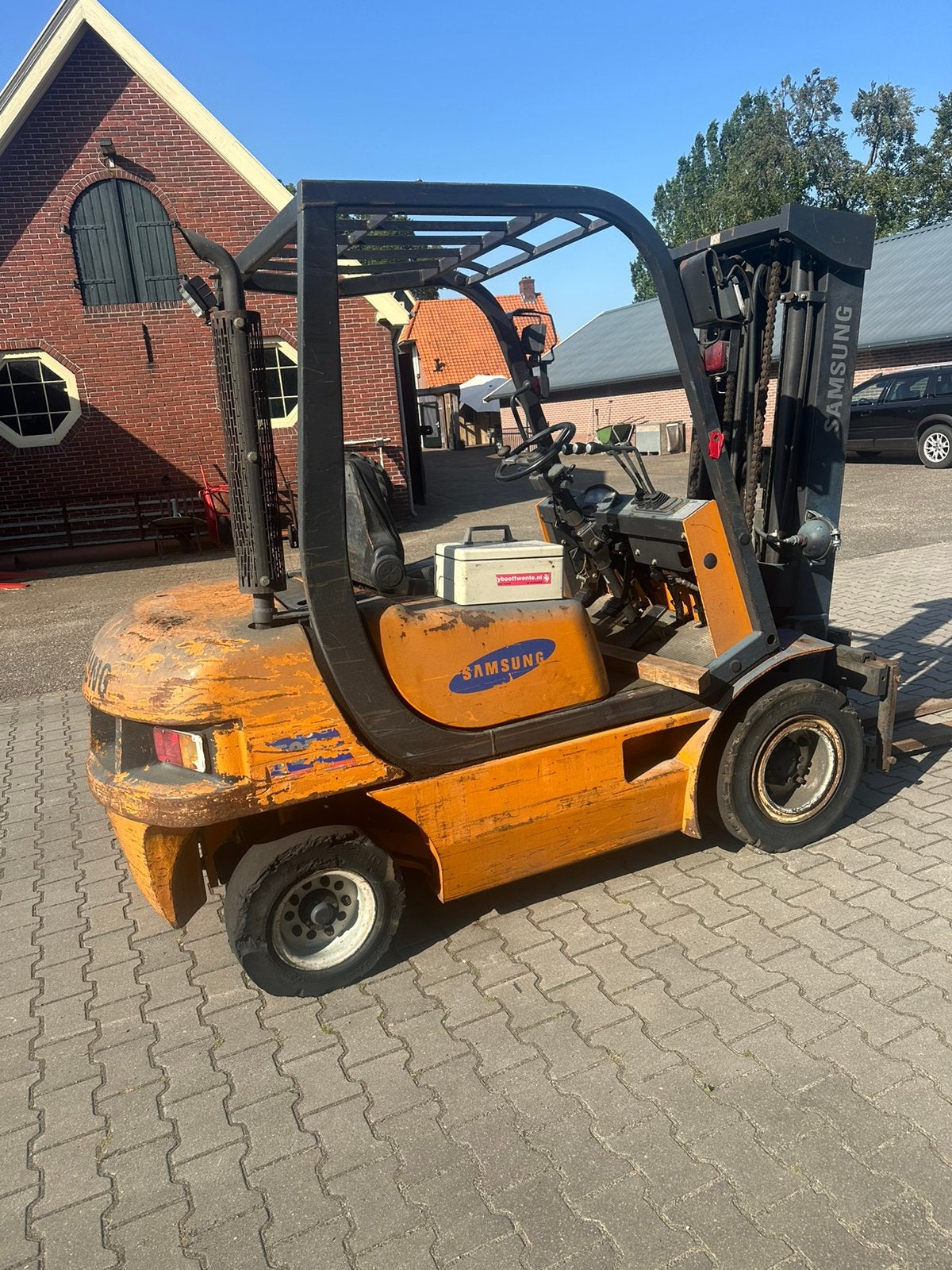 Samsung sf25d diesel heftruck, Ophalen of Verzenden, Diesel, Heftruck