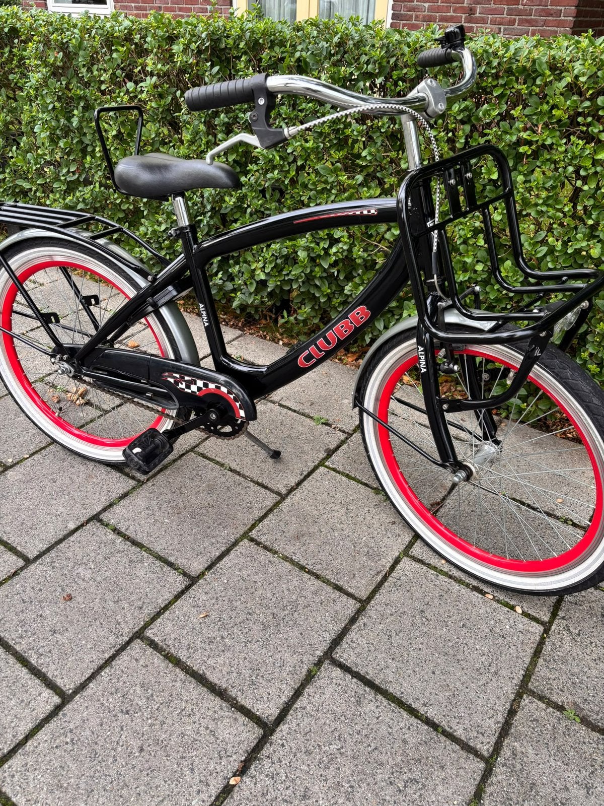 Jongensfiets Alpine Clubb 22 inch, Ophalen, Terugtraprem, 22 inch, Handrem