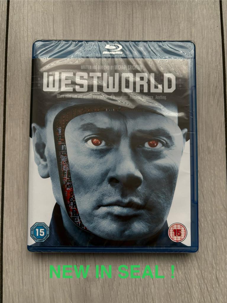 Blu ray Westworld, 1973, Brynner, New!!, Ophalen of Verzenden, Nieuw in verpakking