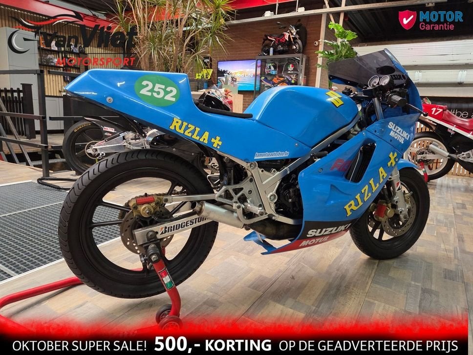 Erg Mooie Suzuki RG250 Rizla Uitvoering bj 1987 RG 250 rgv, Motoren, SUZUKI, Bedrijf, Onbekend, Toermotor