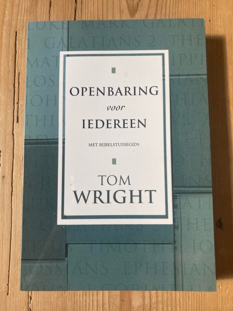 Openbaring voor Iedereen - Tom Wright (met Bijbelstudiegids), Boeken, Godsdienst en Theologie, Ophalen of Verzenden, Gelezen, Christendom | Protestants